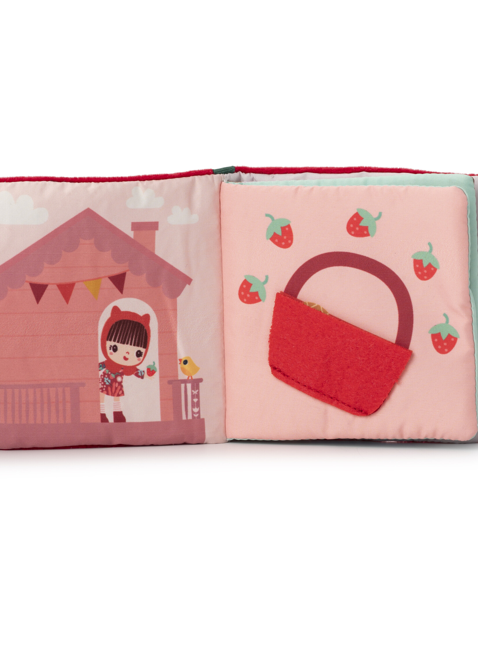 Lilliputiens Lilliputiens - Roodkapje kijk- en speelboek