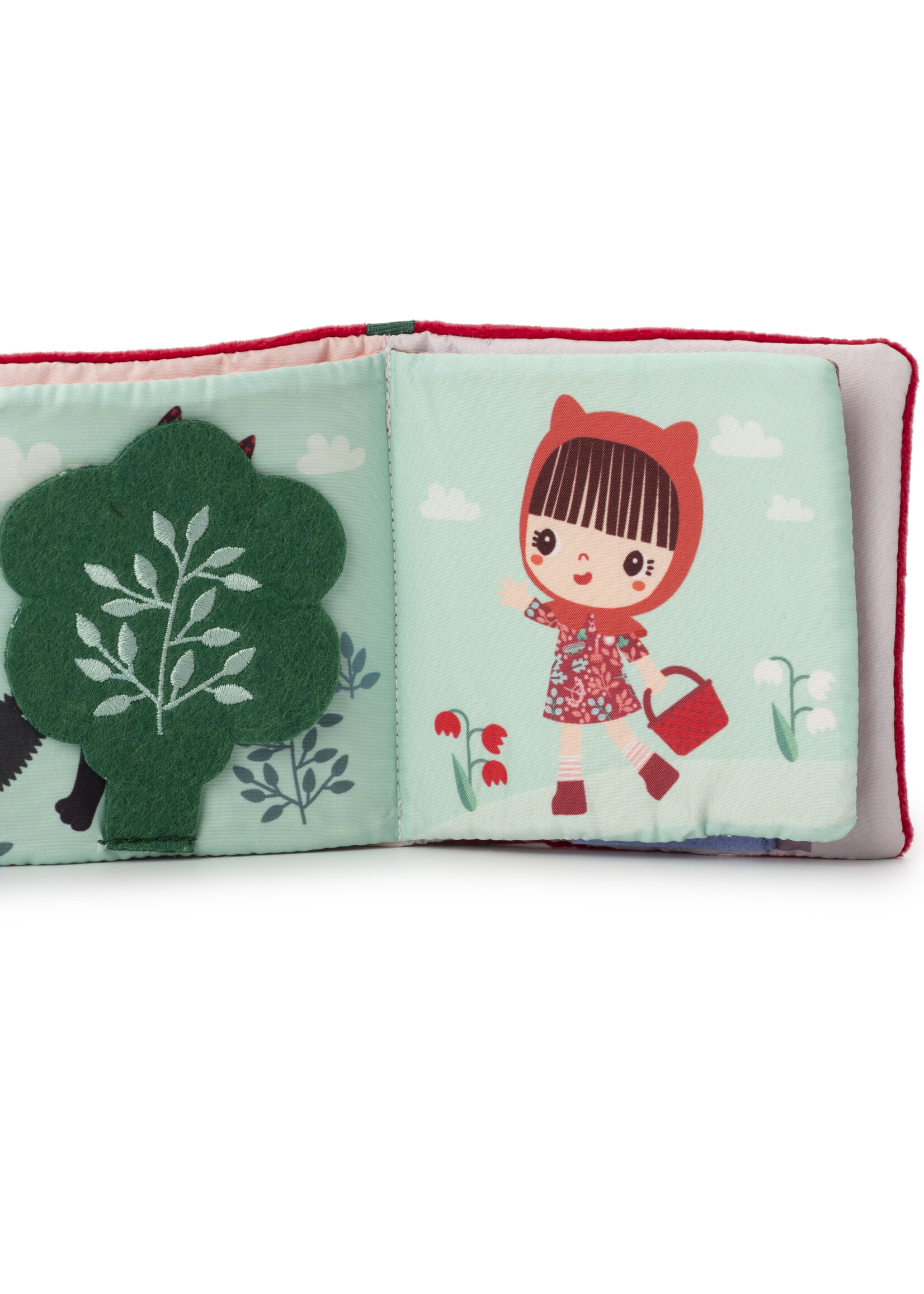 Lilliputiens Lilliputiens - Roodkapje kijk- en speelboek