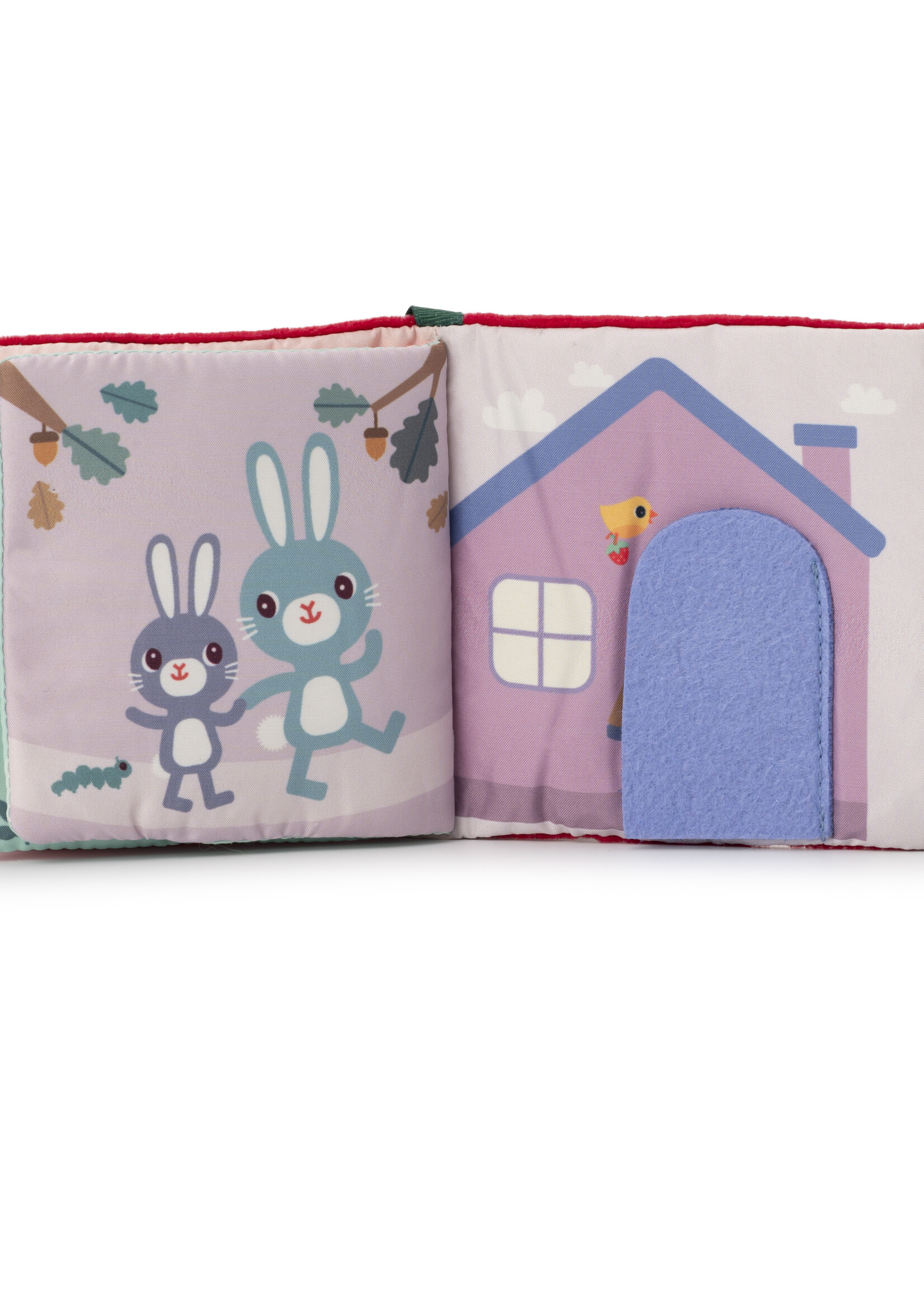 Lilliputiens Lilliputiens - Roodkapje kijk- en speelboek