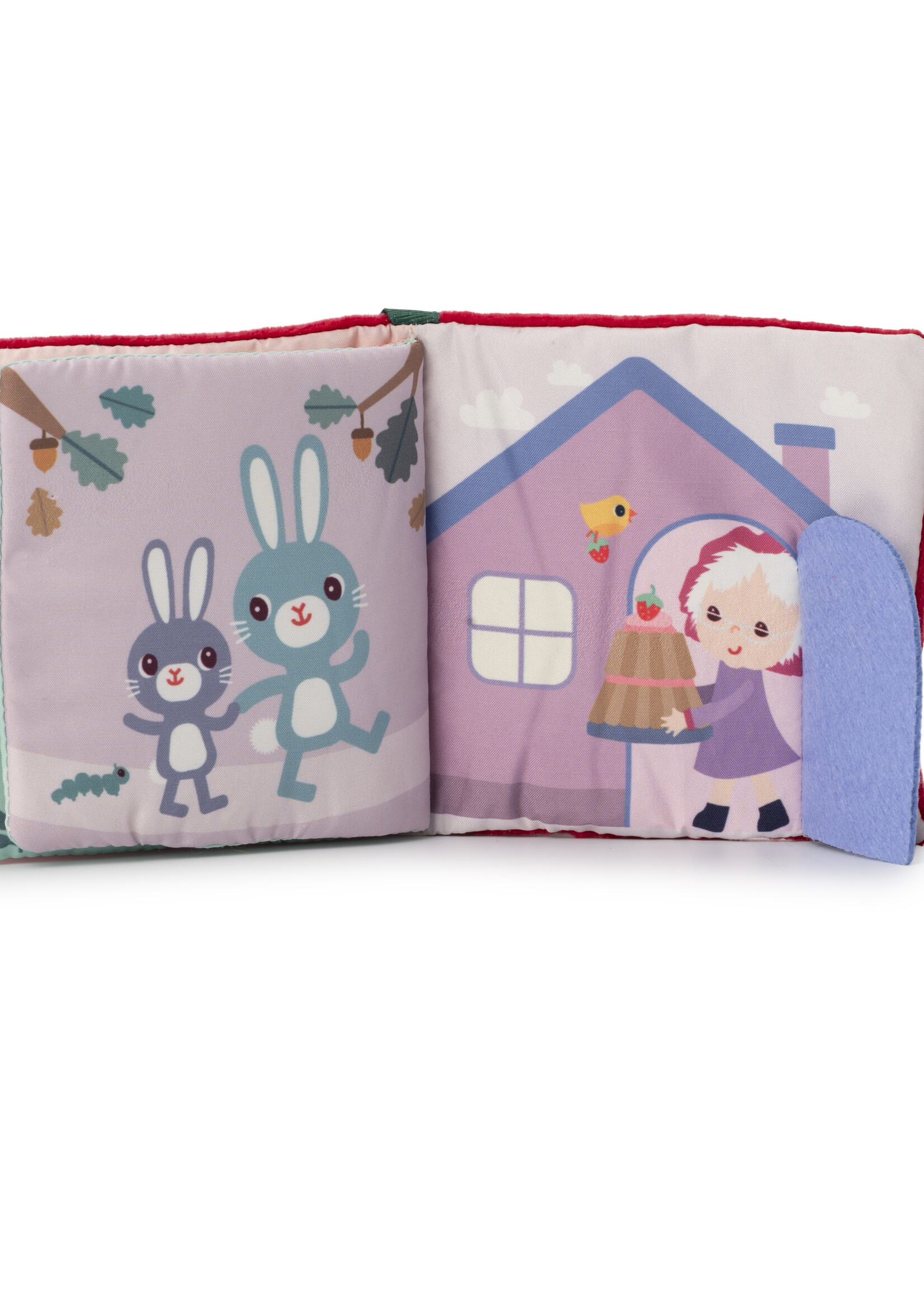 Lilliputiens Lilliputiens - Roodkapje kijk- en speelboek