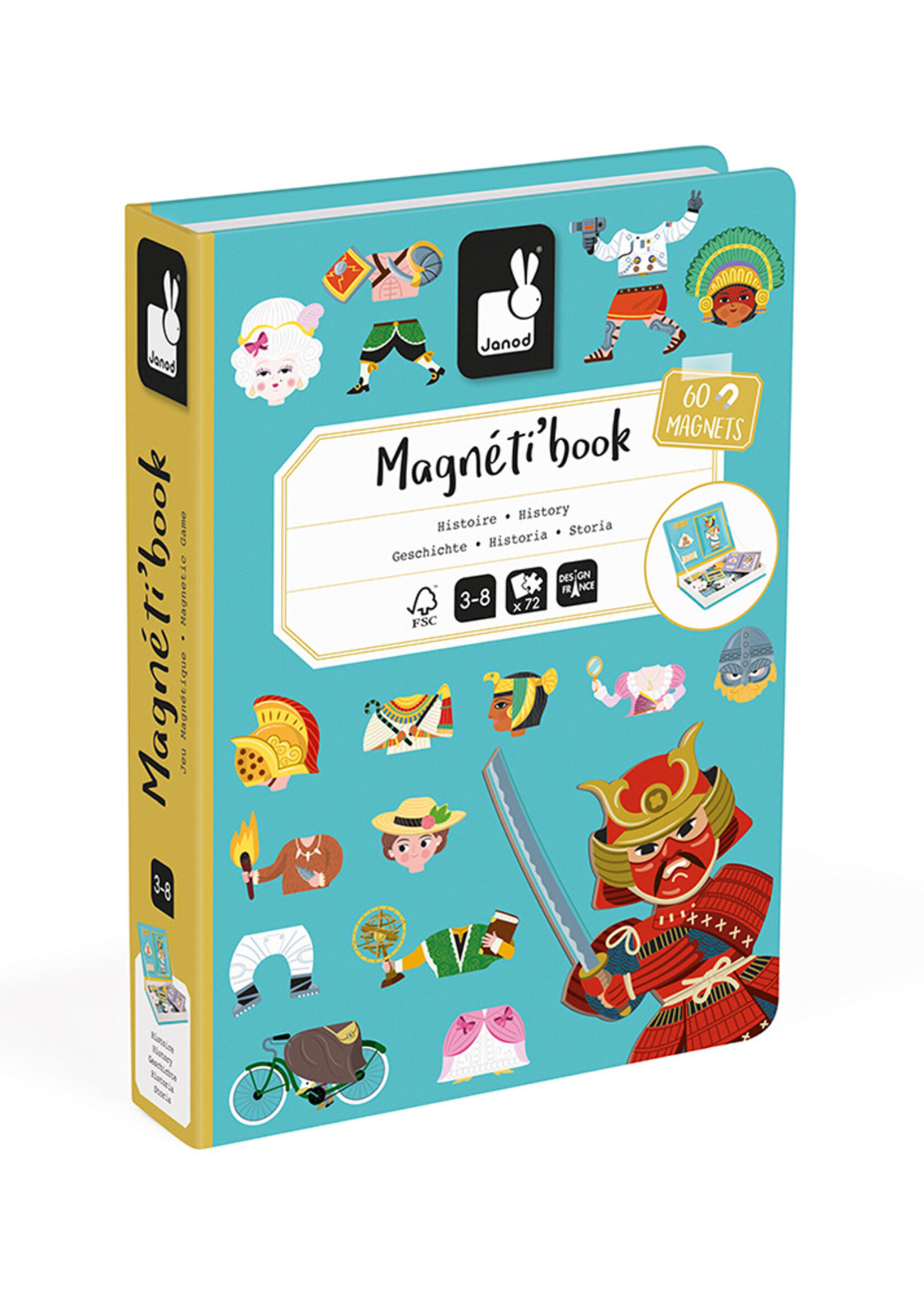 Janod Janod - Magnetibook - Geschiedenis