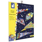 Janod - Atelier - Papieren vliegtuigen