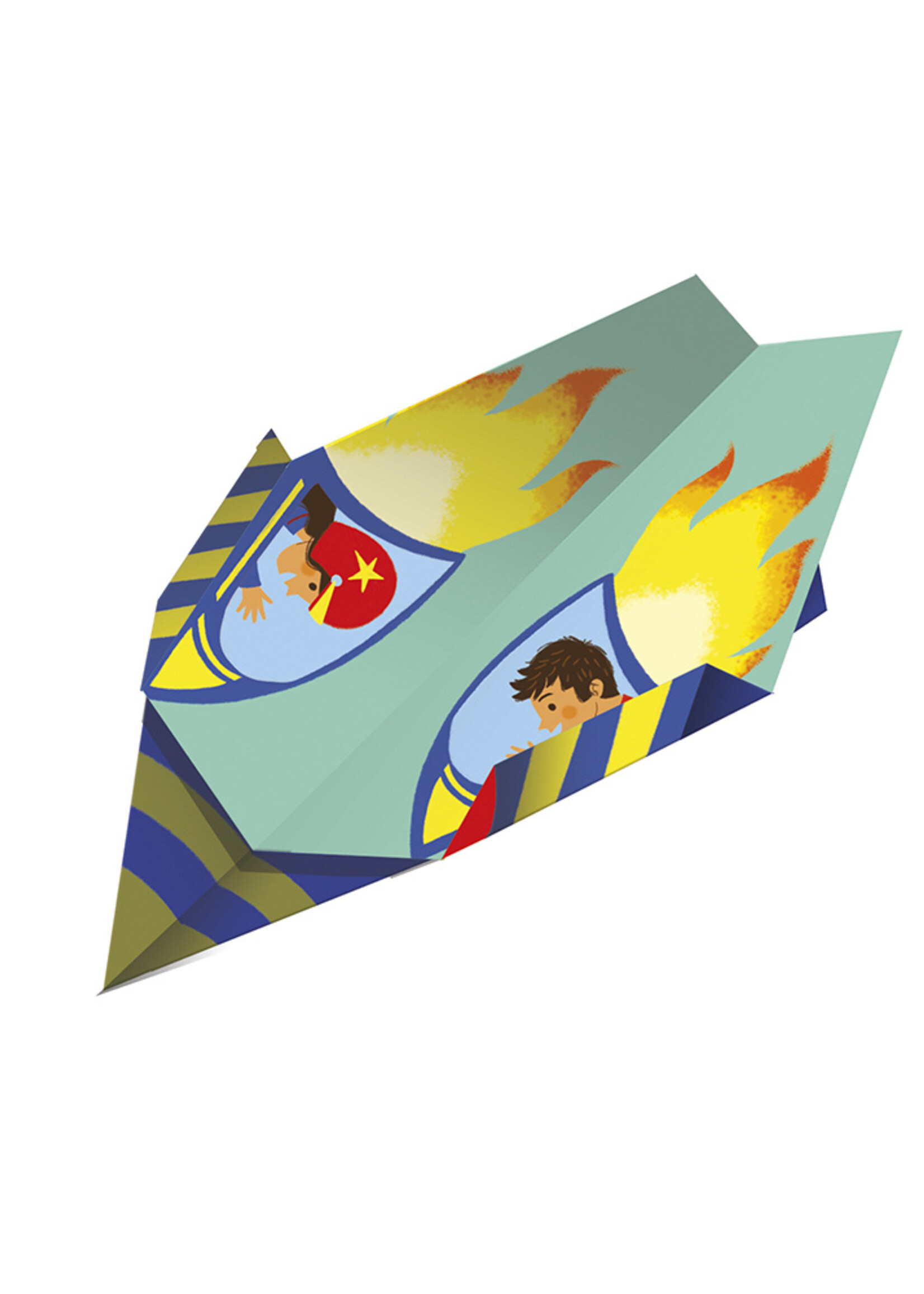 Janod Janod - Atelier - Papieren vliegtuigen