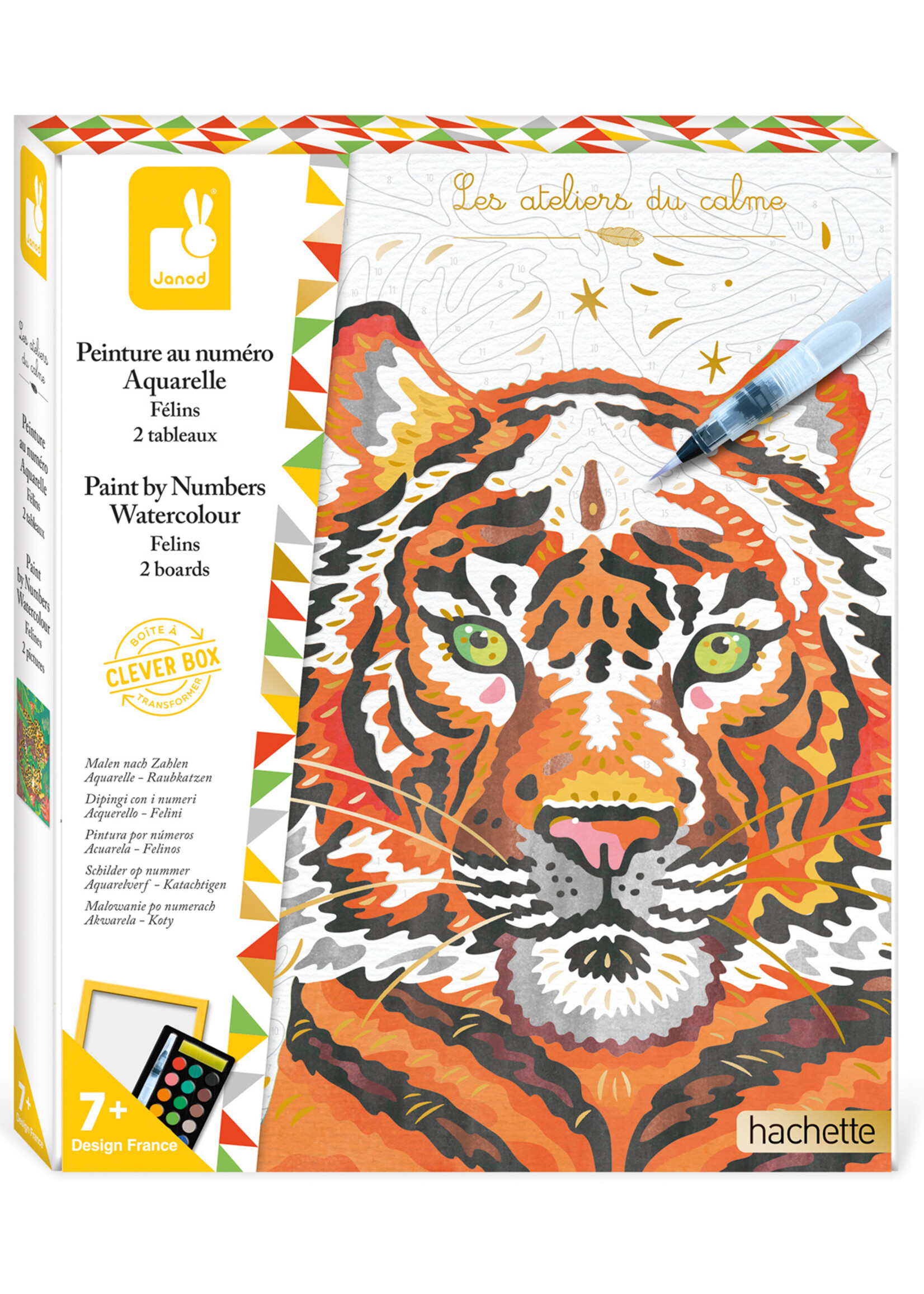 Janod Janod - Atelier - Verven op nummer katachtigen