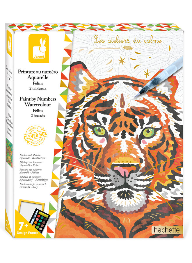 Janod - Atelier - Verven op nummer katachtigen