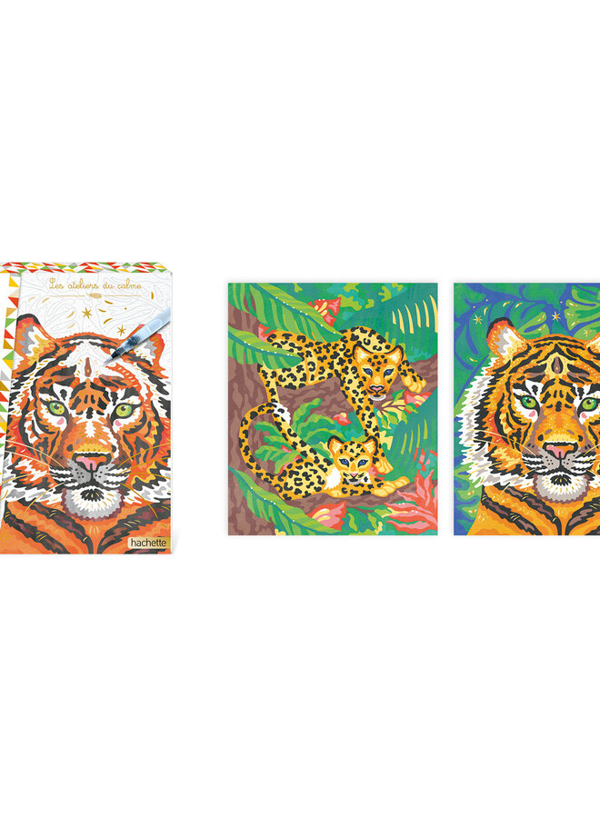 Janod - Atelier - Verven op nummer katachtigen