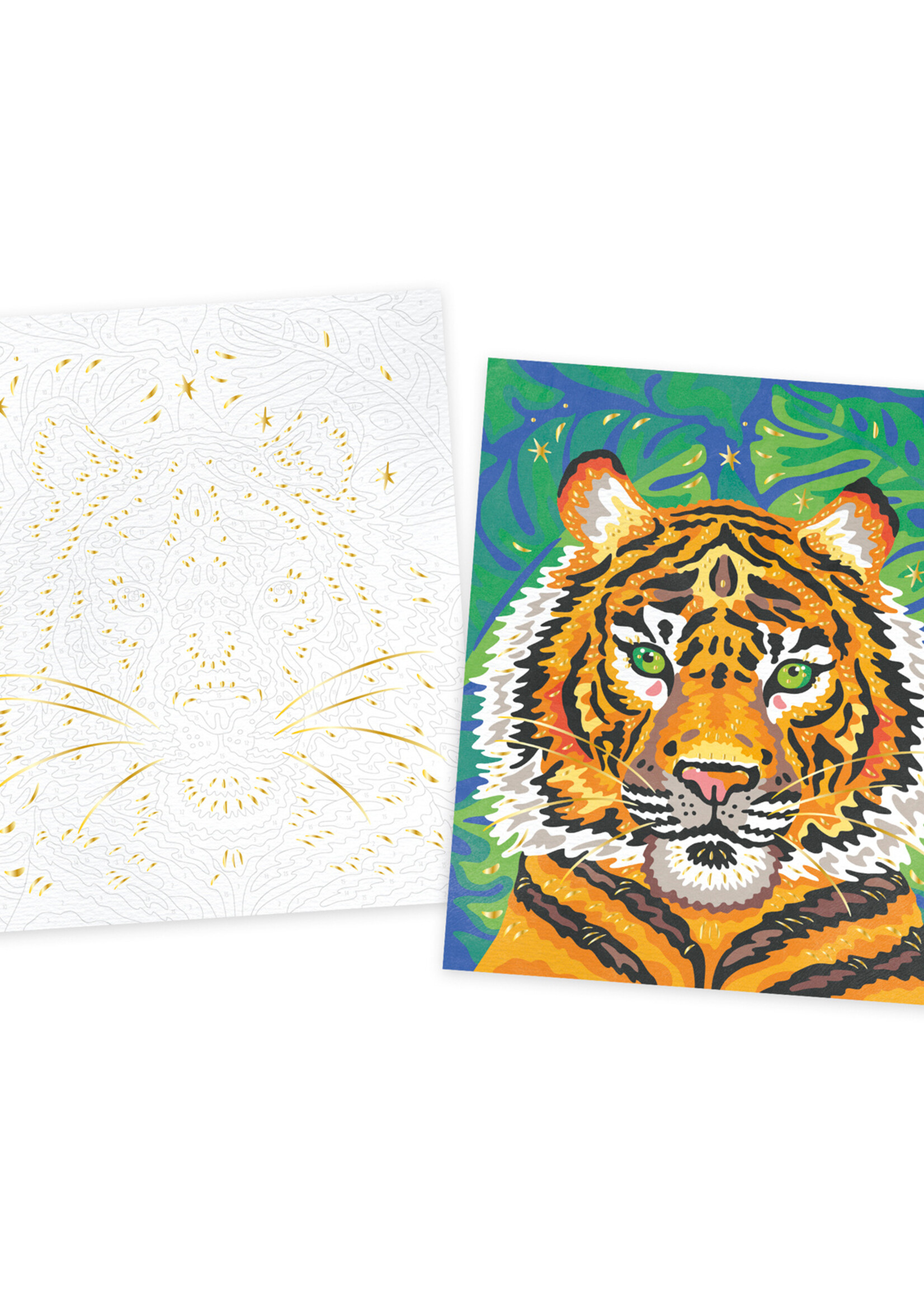 Janod Janod - Atelier - Verven op nummer katachtigen