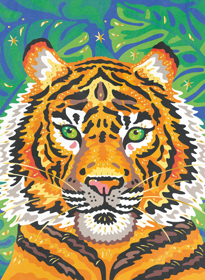 Janod - Atelier - Verven op nummer katachtigen