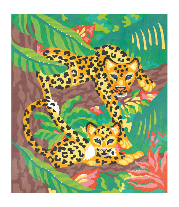 Janod Janod - Atelier - Verven op nummer katachtigen