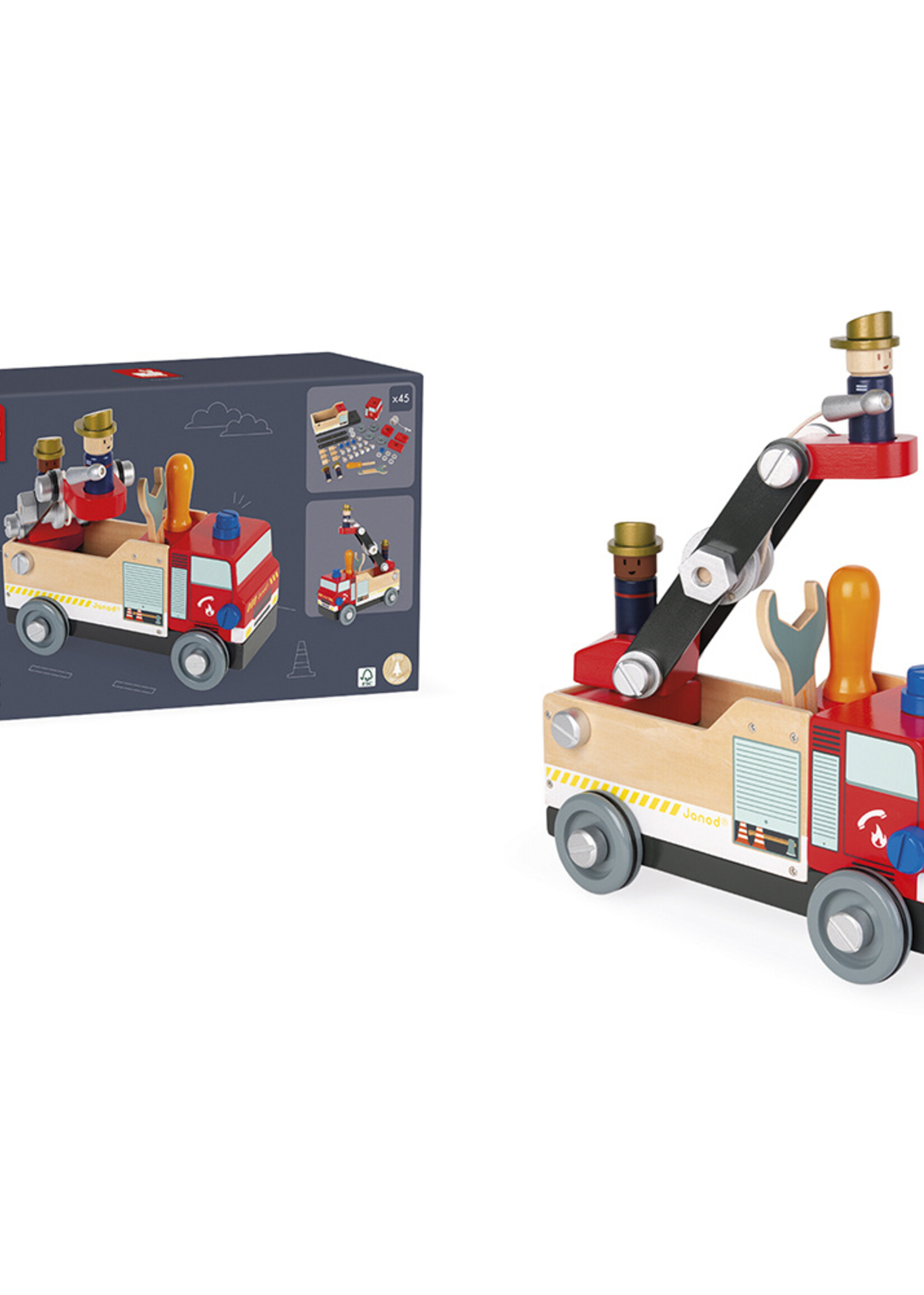 Janod Janod - Brico"kids - Brandweerauto