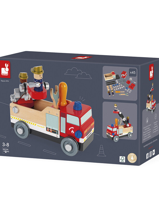 Janod - Brico"kids - Brandweerauto