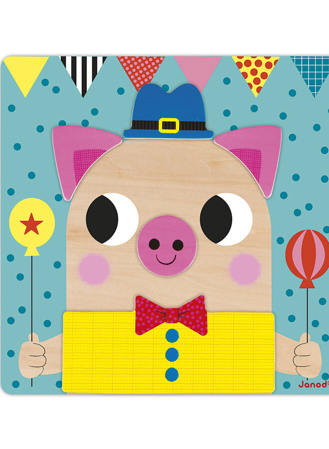 Janod - Vrolijke gezichten