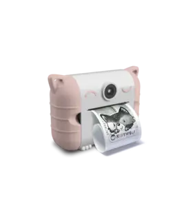 Kidywolf - Camera met thermische printer - Roze