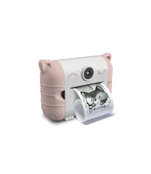 Kidywolf - Camera met thermische printer - Roze