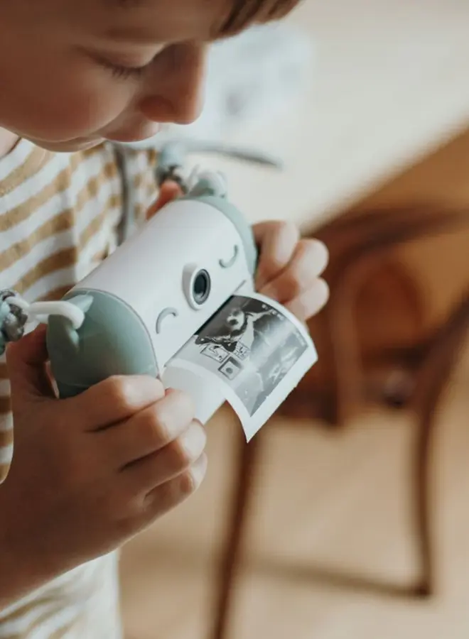 Kidywolf - Camera met thermische printer - Blauw