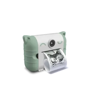 Kidywolf - Camera met thermische printer - Blauw