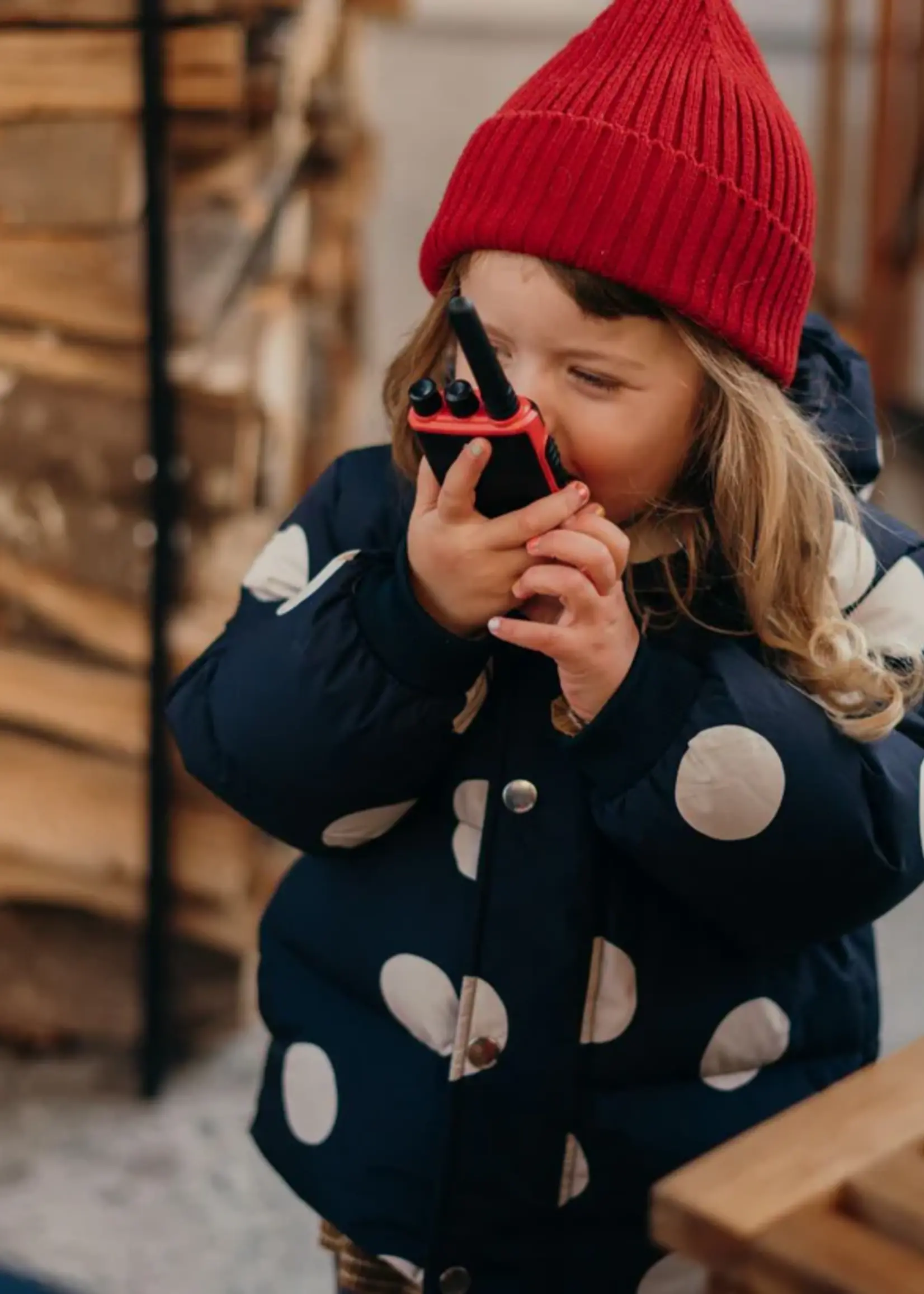 Kidywolf Kidywolf - Kidytalk walkie talkie - Blauw-Rood