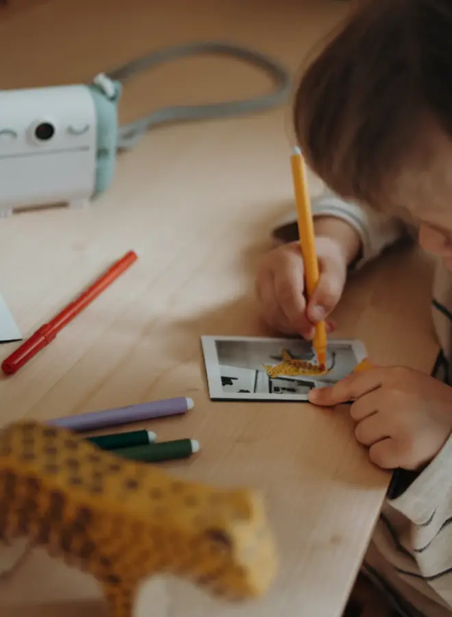 Kidywolf - zelfklevend fotopapier - 5 rollen voor Kids camera