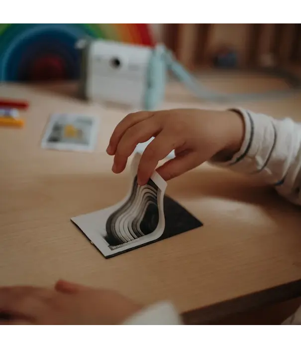 Kidywolf Kidywolf - zelfklevend fotopapier - 5 rollen voor Kids camera