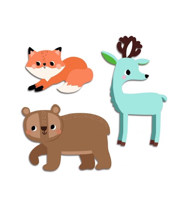 Djeco Djeco - Stickers - Forest animals