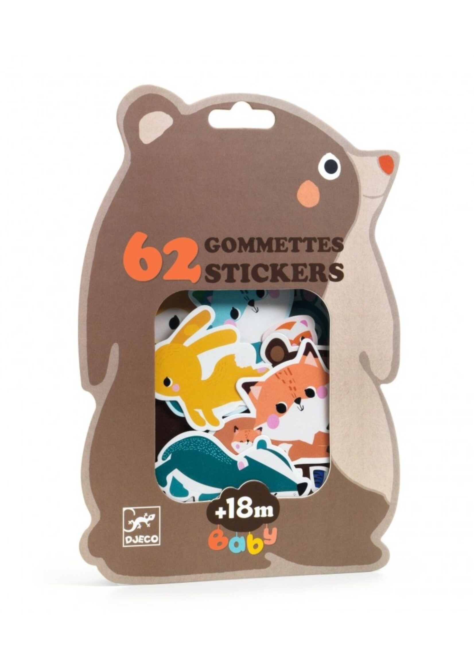 Djeco Djeco - Stickers - Forest animals
