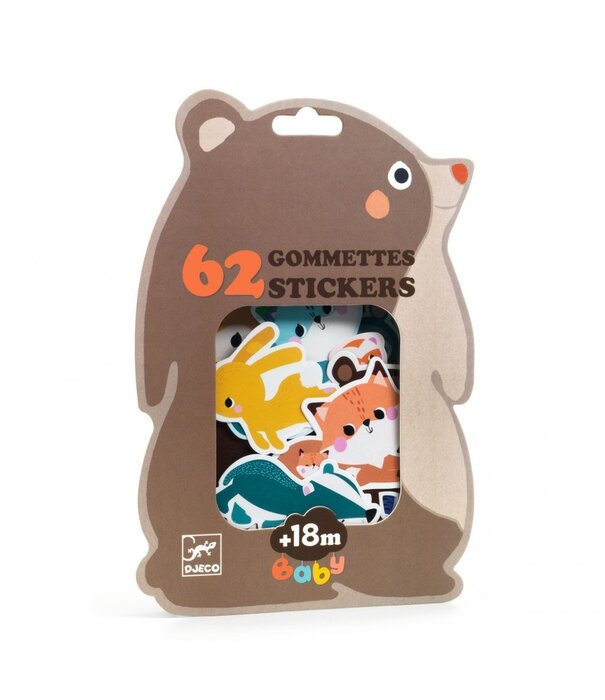 Djeco Djeco - Stickers - Forest animals