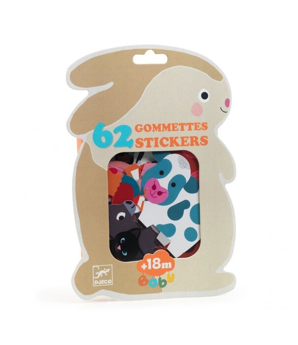 Djeco Djeco - Stickers - Farm animals