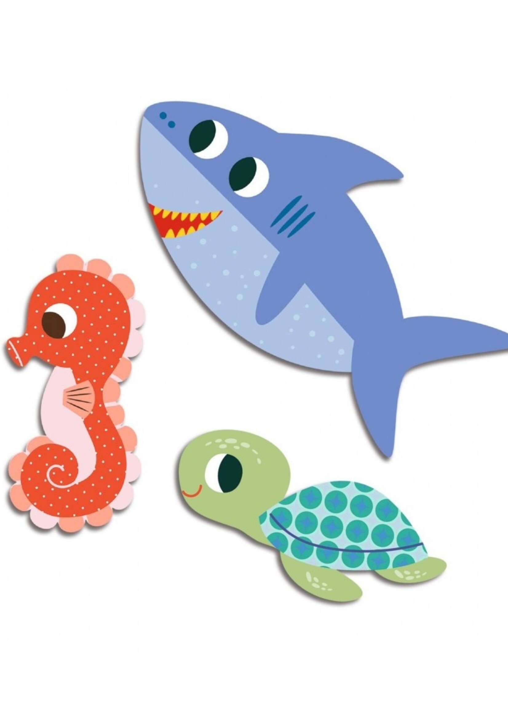 Djeco Djeco - Stickers - Sea animals
