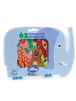 Djeco Djeco - Stickers - Safari animals