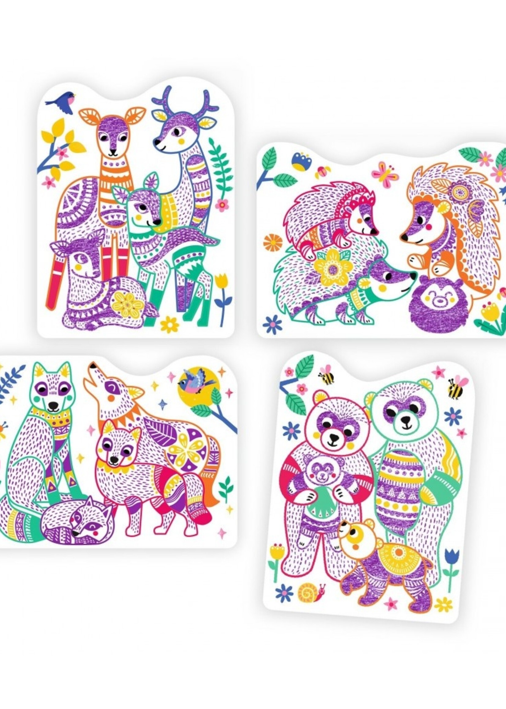 Djeco Djeco - Magic Colouring - Forest animals