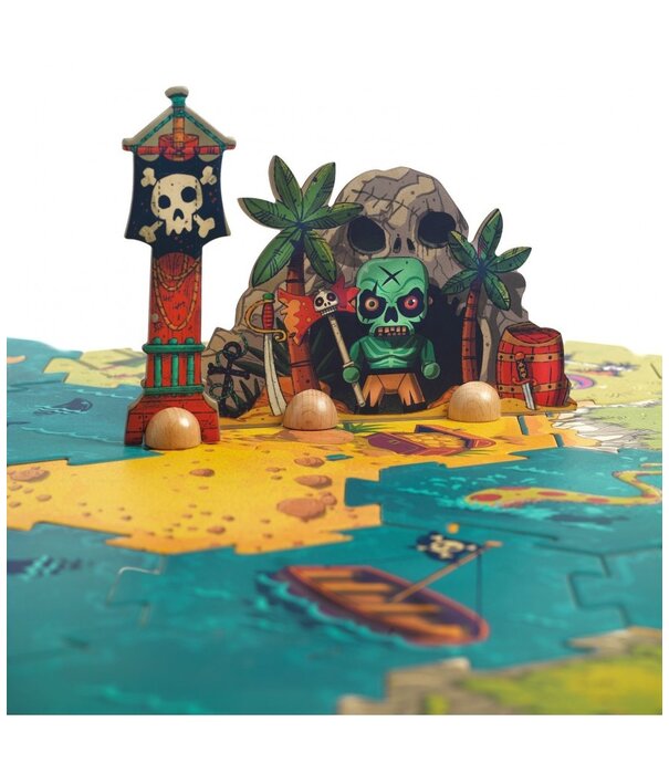 Djeco Djeco - Arty toys - Giant puzzle battle 30 pcs