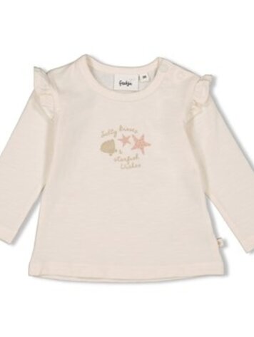 Feetje Feetje S25 - Starfish Wishes - Longsleeve ruches - 51602515