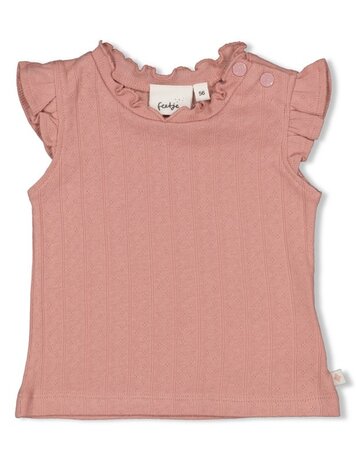 Feetje Feetje S25 - Starfish Wishes - T-shirt pointelle rib - 51700926