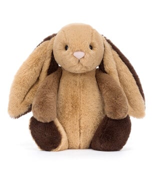 Jellycat - Bashful Patchwork Brown Bunny Original