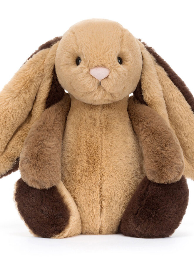 Jellycat - Bashful Patchwork Brown Bunny Original