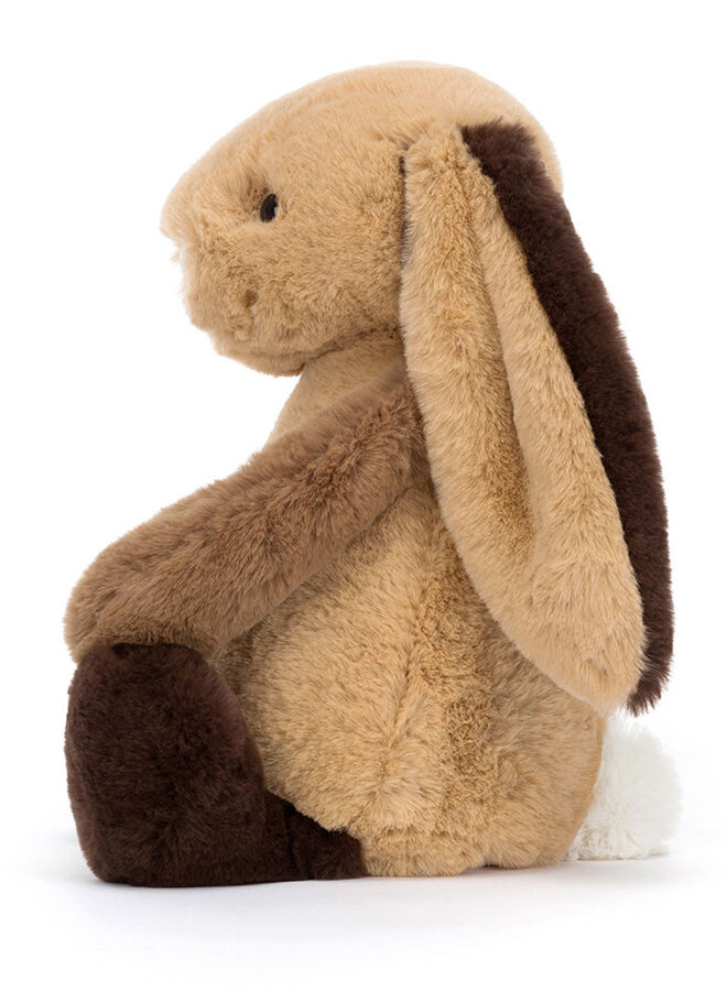 Jellycat - Bashful Patchwork Brown Bunny Original