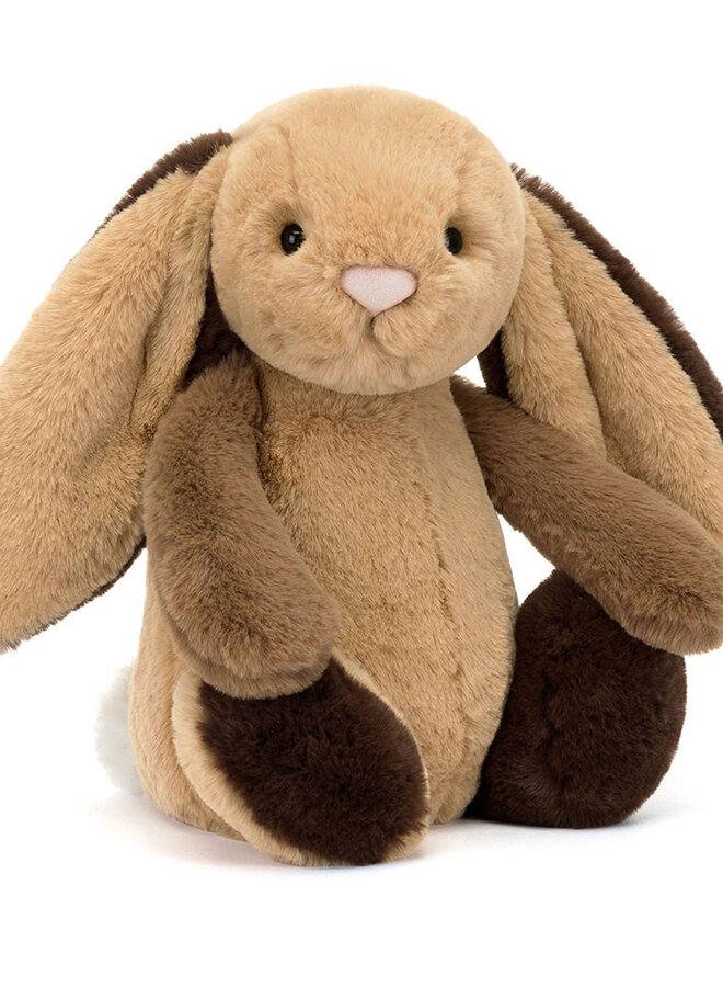 Jellycat - Bashful Patchwork Brown Bunny Original