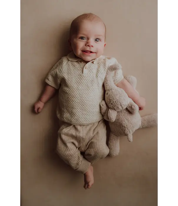 Flow Amsterdam Flow Amsterdam - Heartbeat comforter - George Blush Grey