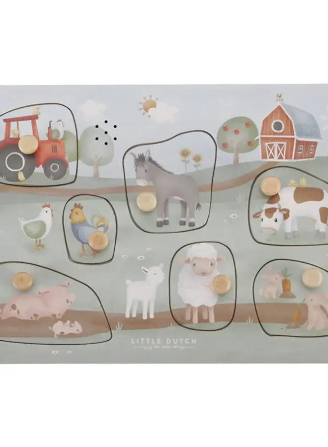 Little Dutch - Geluiden Puzzel - Little Farm