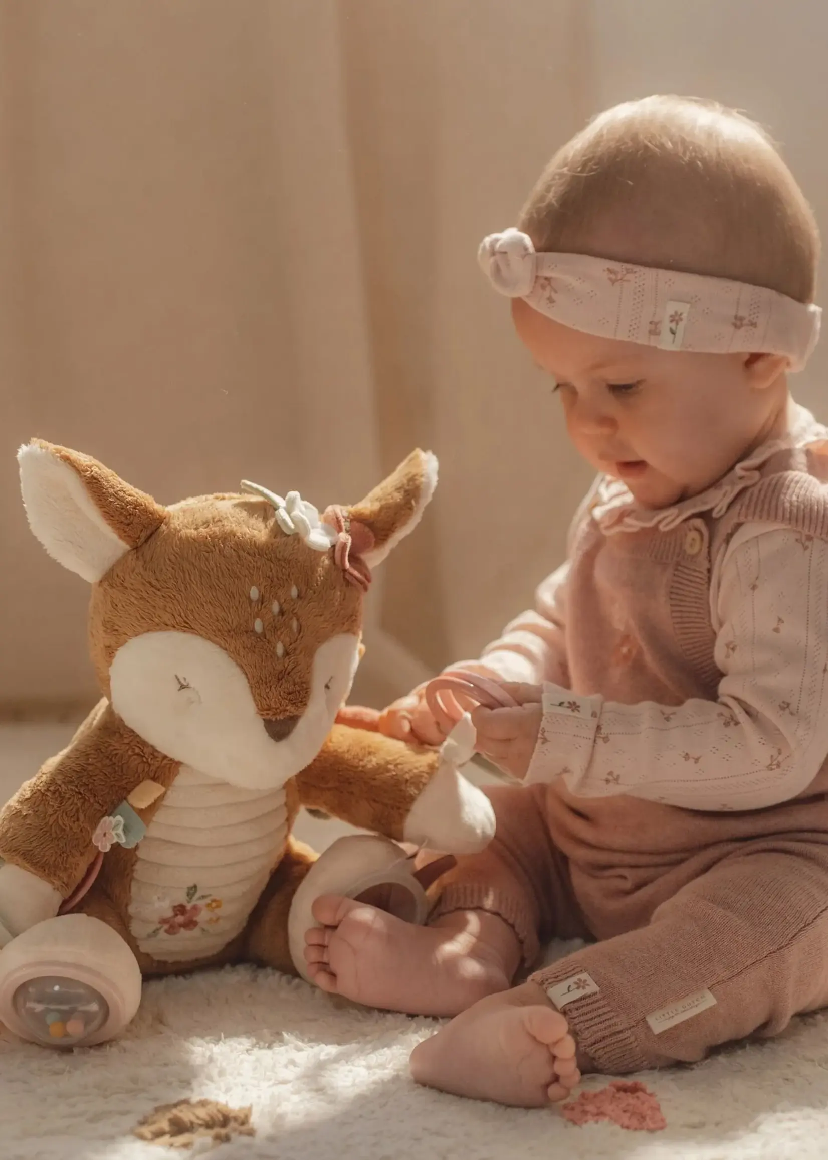 Little Dutch Little Dutch - Activiteitenknuffel hert - Fairy Garden