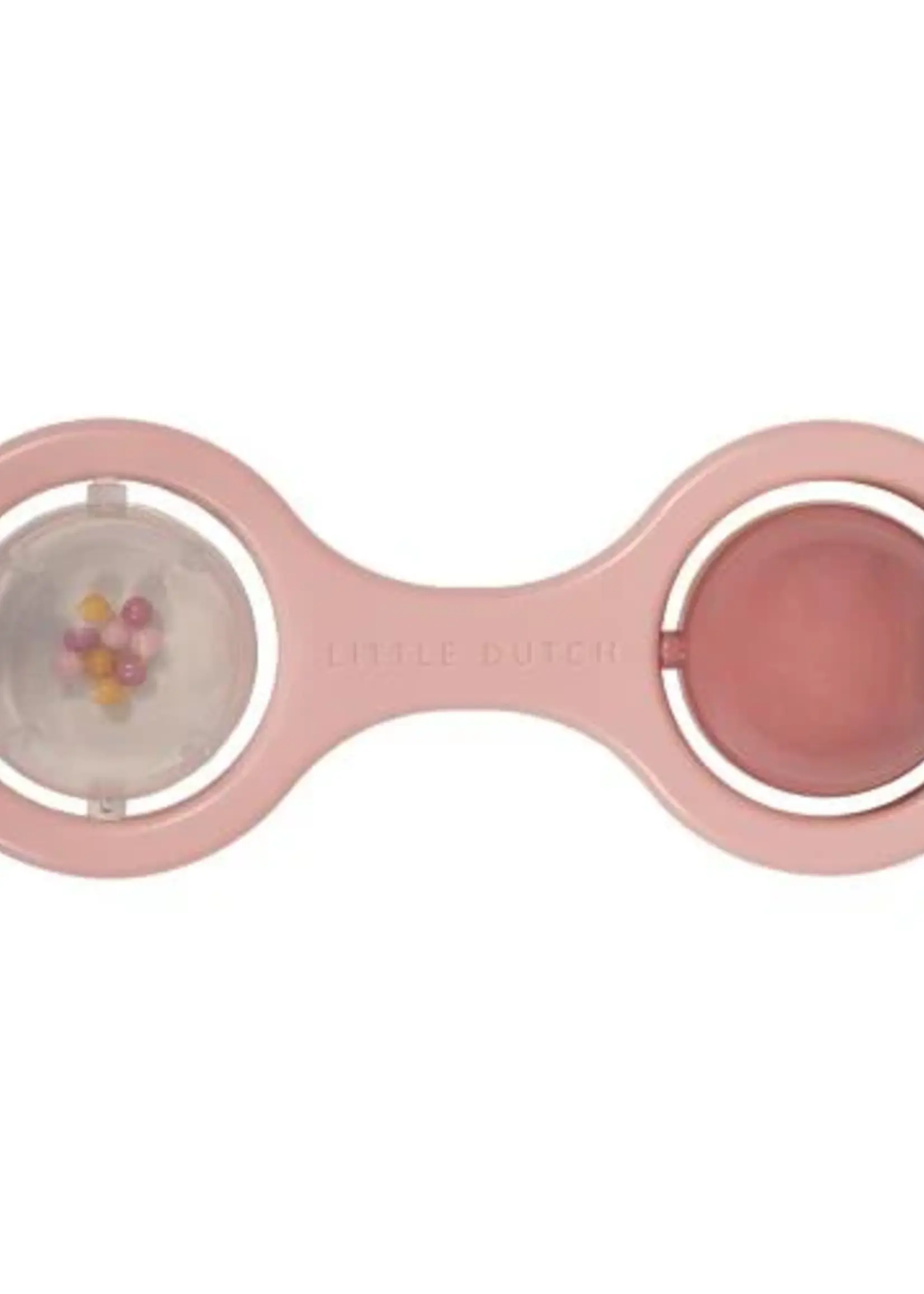 Little Dutch Little Dutch - Rammelaar met balletjes - Roze