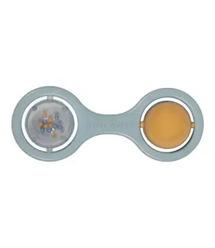 Little Dutch - Rammelaar met balletjes - Blauw