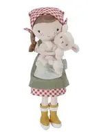 Little Dutch Little Dutch - Knuffelpop boerin rosa met schaap