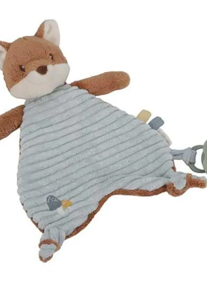 Little Dutch - Knuffeldoekje ribbel - Vos forest friends