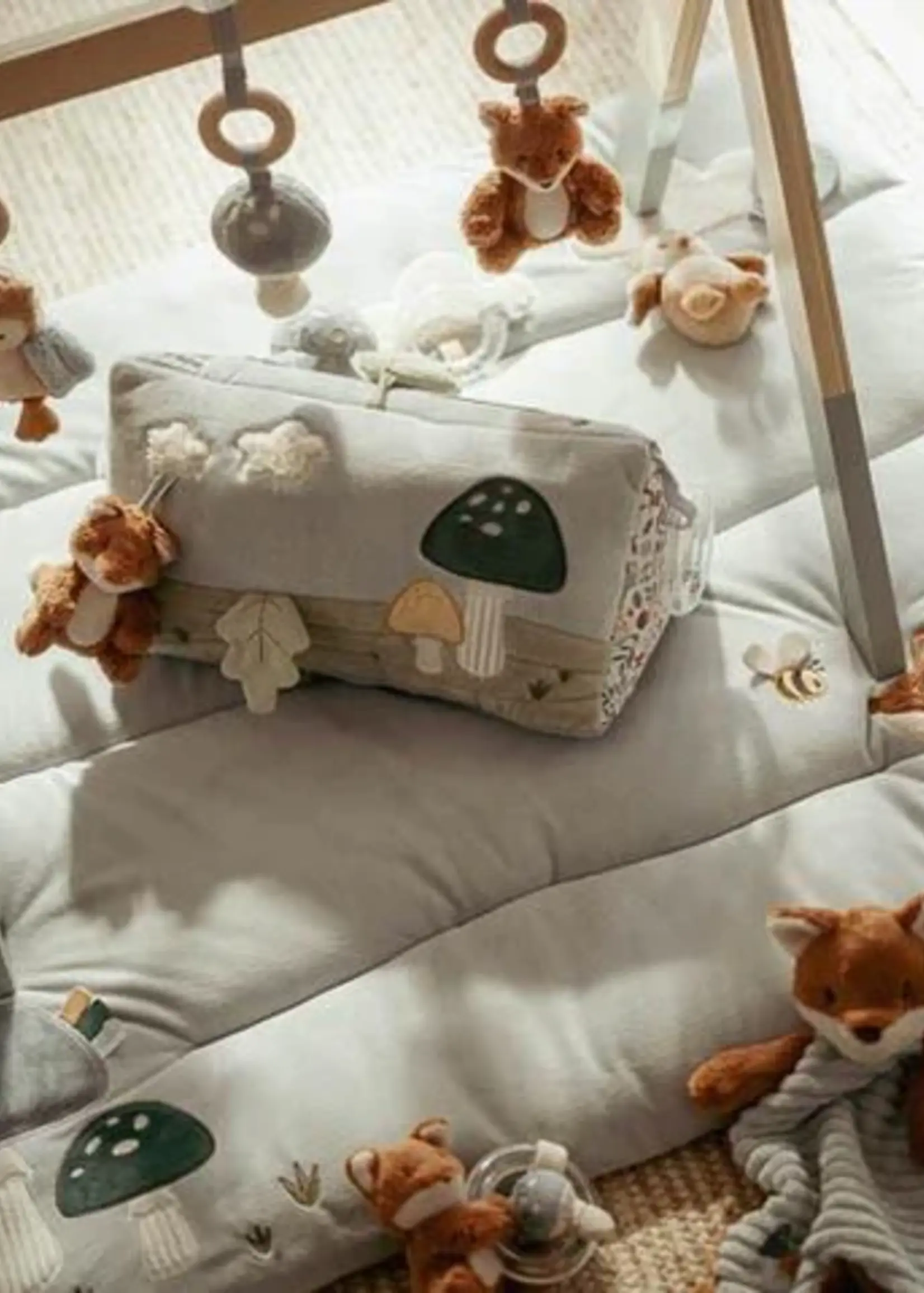 Little Dutch Little Dutch - Knuffeldoekje ribbel - Vos forest friends