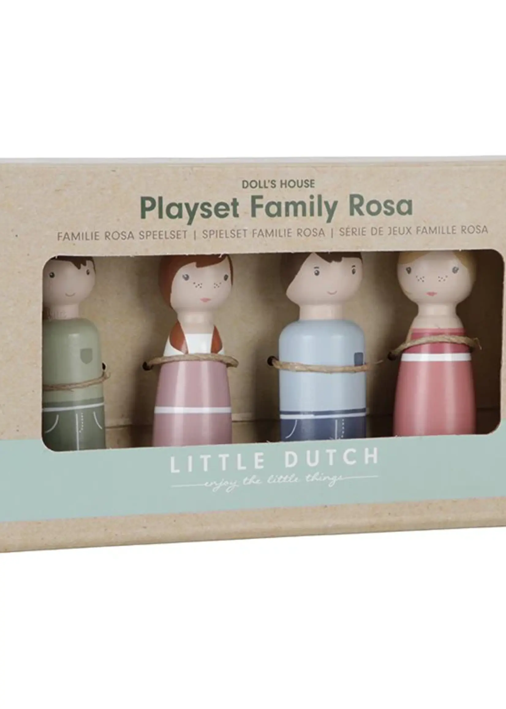 Little Dutch Little Dutch - Aanvulset poppenhuis familie Rosa
