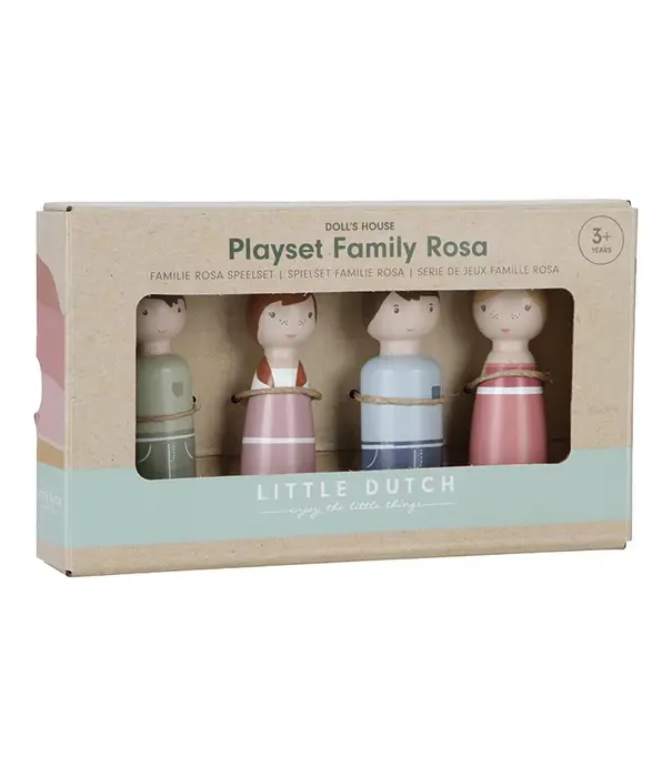 Little Dutch Little Dutch - Aanvulset poppenhuis familie Rosa
