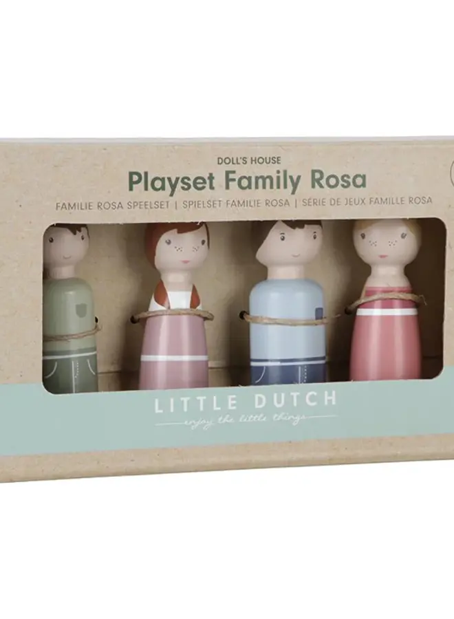 Little Dutch - Aanvulset poppenhuis familie Rosa