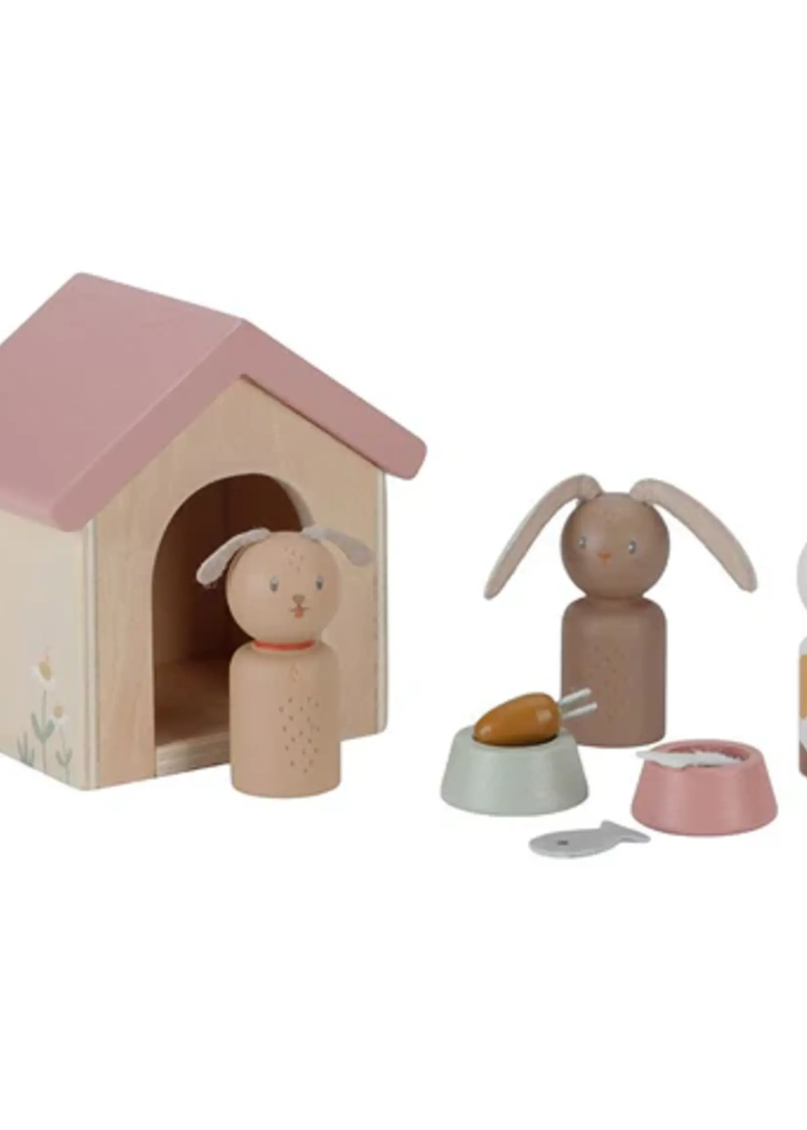 Little Dutch Little Dutch - Aanvulset poppenhuis huisdieren