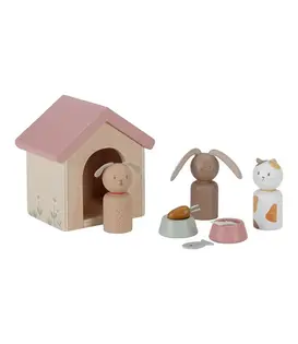 Little Dutch - Aanvulset poppenhuis huisdieren